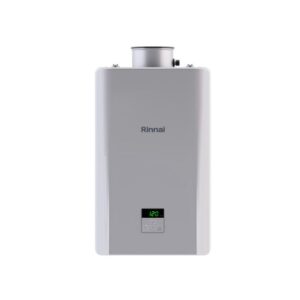 Rinnai Rinnai 9.8 GPM 199,000 BTU 120 Volt Natural Gas Tankless Water Heater for Indoor Installation